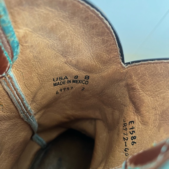 Johnny Ringo Square Toe Western Boots - Picture 8 of 11